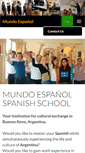 Mobile Screenshot of mundo-espanol.com